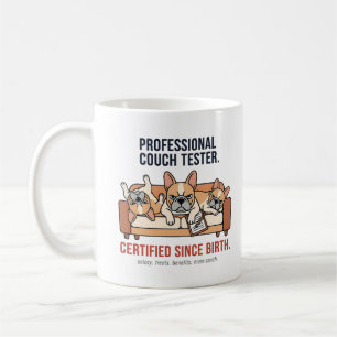 Professional Nap Expert French Bulldog Coffee Mug