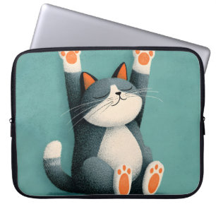 Professional Nap Taker Funny Sleeping Cat Laptop Sleeve