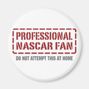 Professional NASCAR Fan Magnet