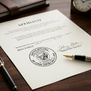 Professional Notary Public   States Of California Self-inking Stamp