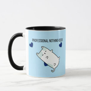 Professional Nothing-Doer   Funny Mini Dog Coffee  Mug