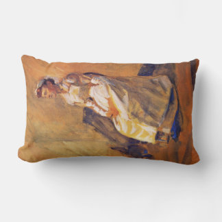 Professional Nurse (by John French Sloan) Lumbar Pillow