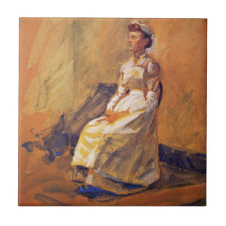 Professional Nurse (by John French Sloan) Tile
