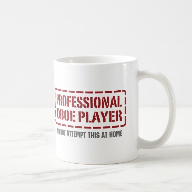 Professional Oboe Player Coffee Mug (Right)