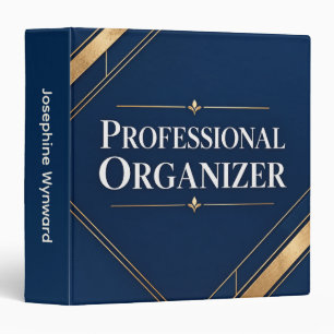 Professional Organizer Binder