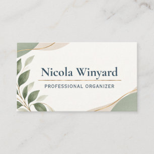 Professional Organizer Business Card