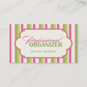 Professional Organizer Business Cards