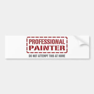 Professional Painter Bumper Sticker