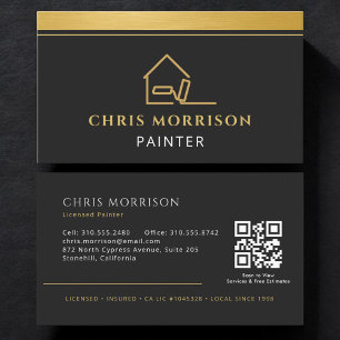 Professional Painter  Business Card