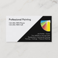 Professional Painter Business Cards Zazzle