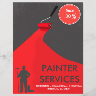 Professional Painter Discount Flyer