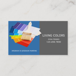 Professional Painting Company Business Card