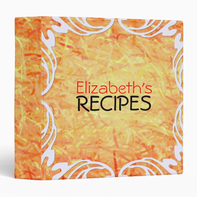 Professional Painting Recipes Binder (Front/Spine)
