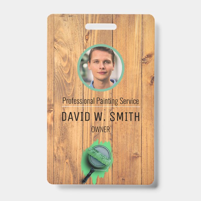 Professional Painting Service Badge (Front)