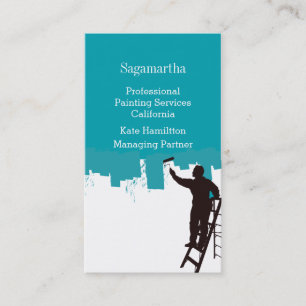 Professional Painting Service Business Card
