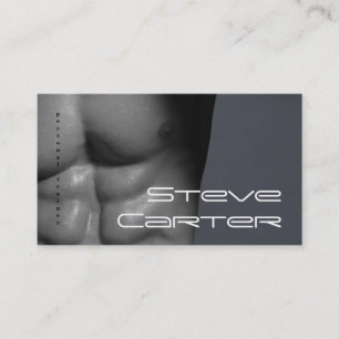 professional Personal Trainer / Bodybuilder Card