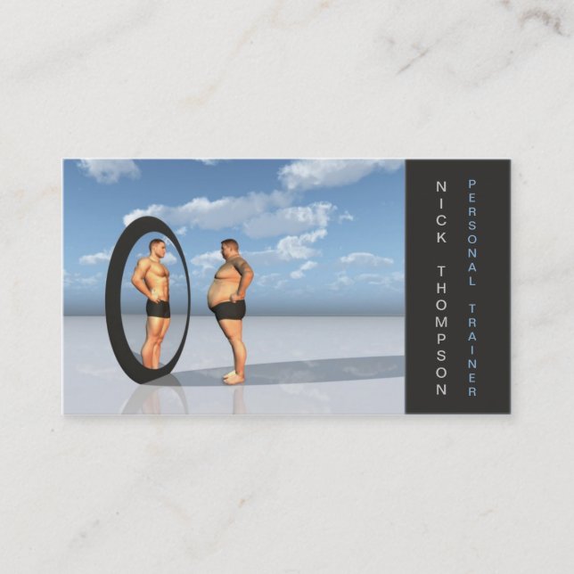 Professional Personal Trainer / Fitness Card (Front)