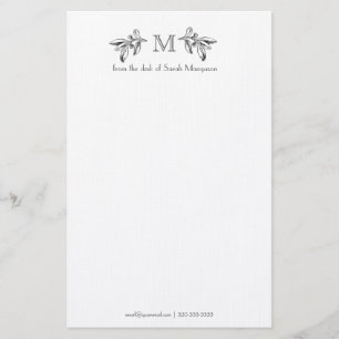 Professional Personalized Monogram Stationery