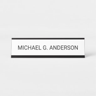 Professional Personalized Name Desk Name Plate