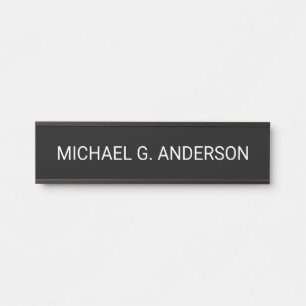 Professional Personalized Name Door Sign
