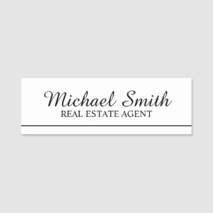 Professional Personalized Name Tag