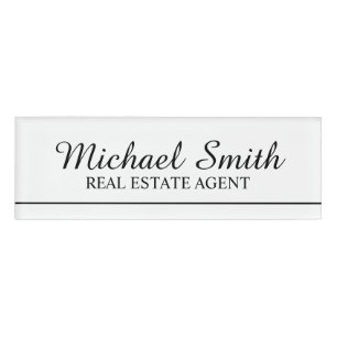Professional Personalized Name Tag