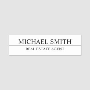 Professional Personalized Name Tag
