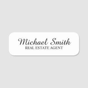 Professional Personalized Name Tag
