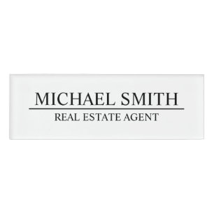 Professional Personalized  Name Tag