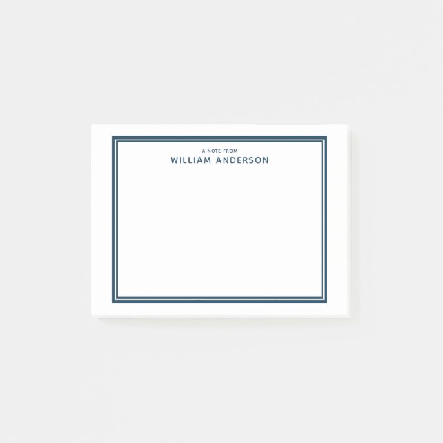 Professional Personalized  Post-it Notes (Front)