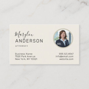 Professional (PHOTO INSERT) UNISEX - Business Card