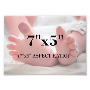 Professional Photo Template 7 x 5 Aspect Ratio Print