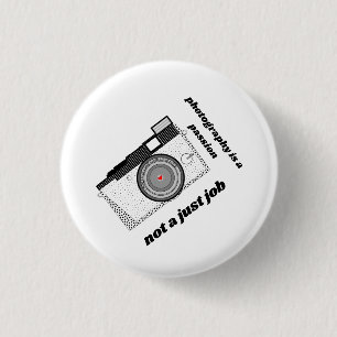 Professional Photographer 1 Inch Round Button