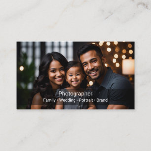Professional Photographer Business Card