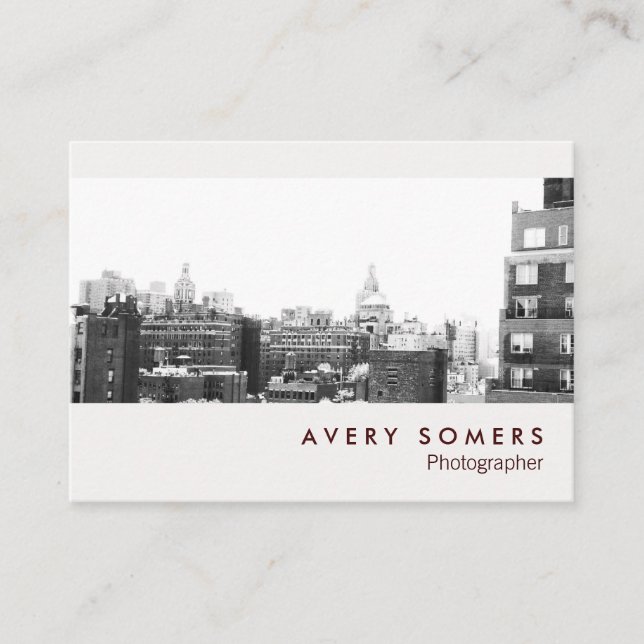 Professional Photographer Photo Insert Photography (Front)