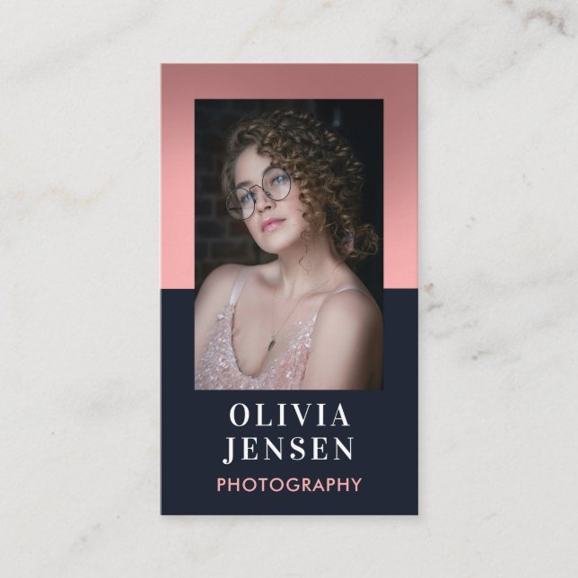  Professional Photography Business Card (Front)