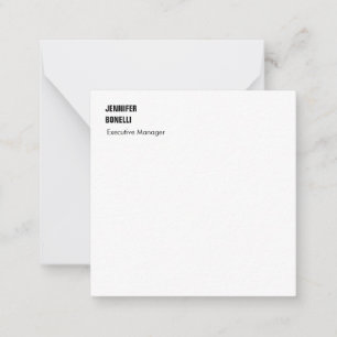 Professional plain minimalist modern trendy card