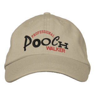 Professional POOCH Walker Embroidery Hat