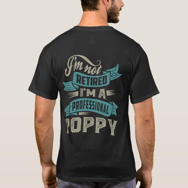 Professional Poppy T-Shirt (Back)
