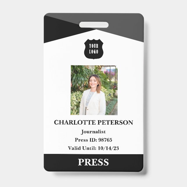 Professional Press Badge (Front)