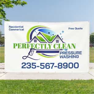 Professional Pressure Cleaning Service Banner