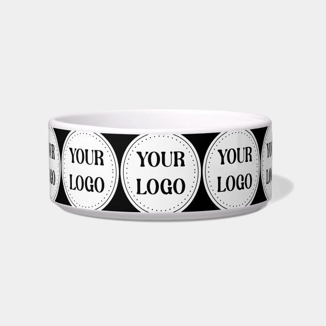 Professional QR Code Logo in Elegant Bowl (Front)