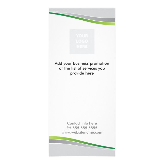 Professional rack card (Front)