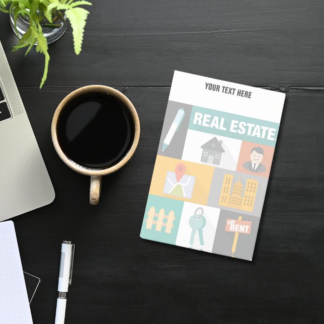 Professional Real Estate Agent Post-it Notes (Creator Uploaded)