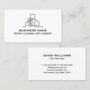 Professional Real State House Logo Business Card