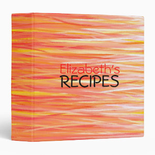 Professional Recipes Binder