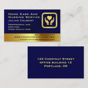 Professional Registered Nurse Medical   Business Card
