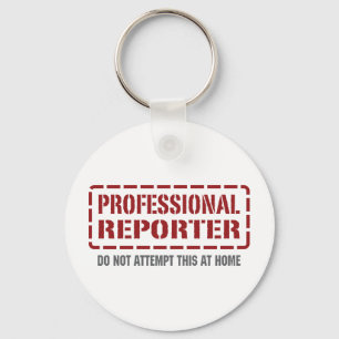 Professional Reporter Keychain