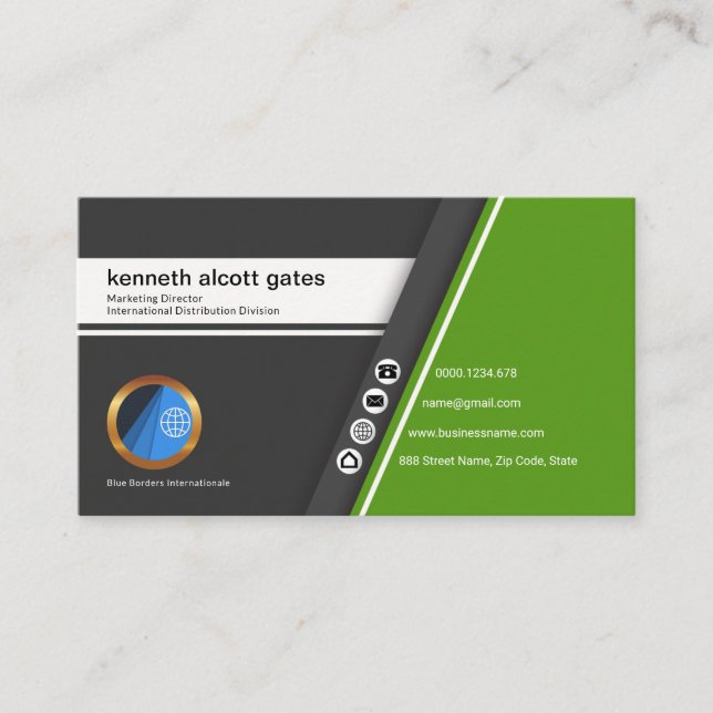 Professional Retro Classic Sales Engineer Business Card (Front)
