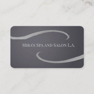 Professional Salon Elegant Home Business Cards